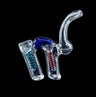 Portable Dual Bowl Glass Bubbler