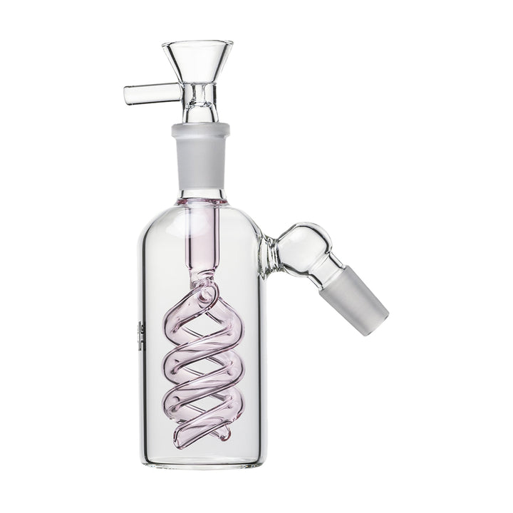 Human Grade Spiral Perc Ash Catcher for Cleaner Hits