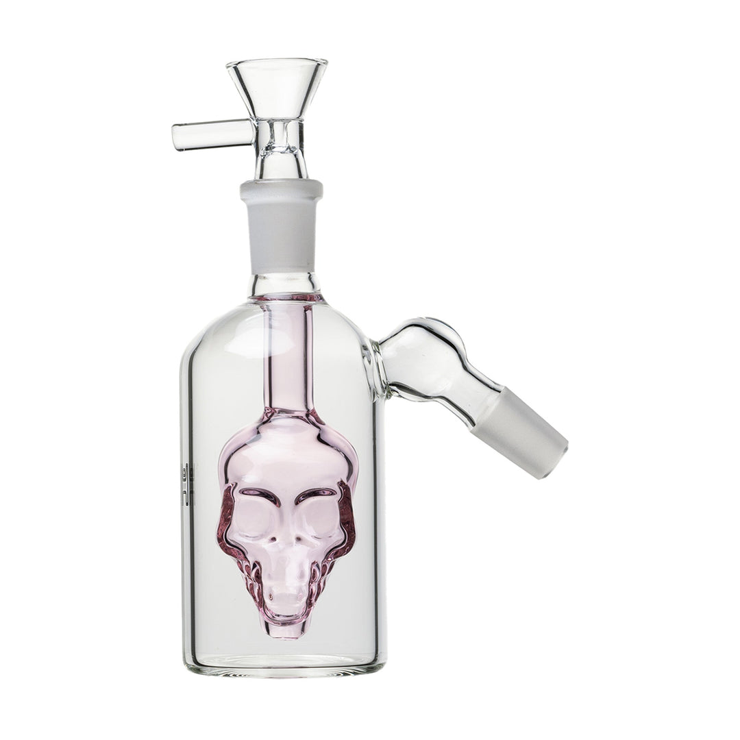 Human Grade Skull Perc Ash Catcher for Water Pipes