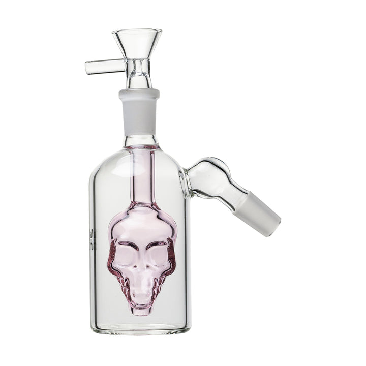 Human Grade Skull Perc Ash Catcher for Water Pipes
