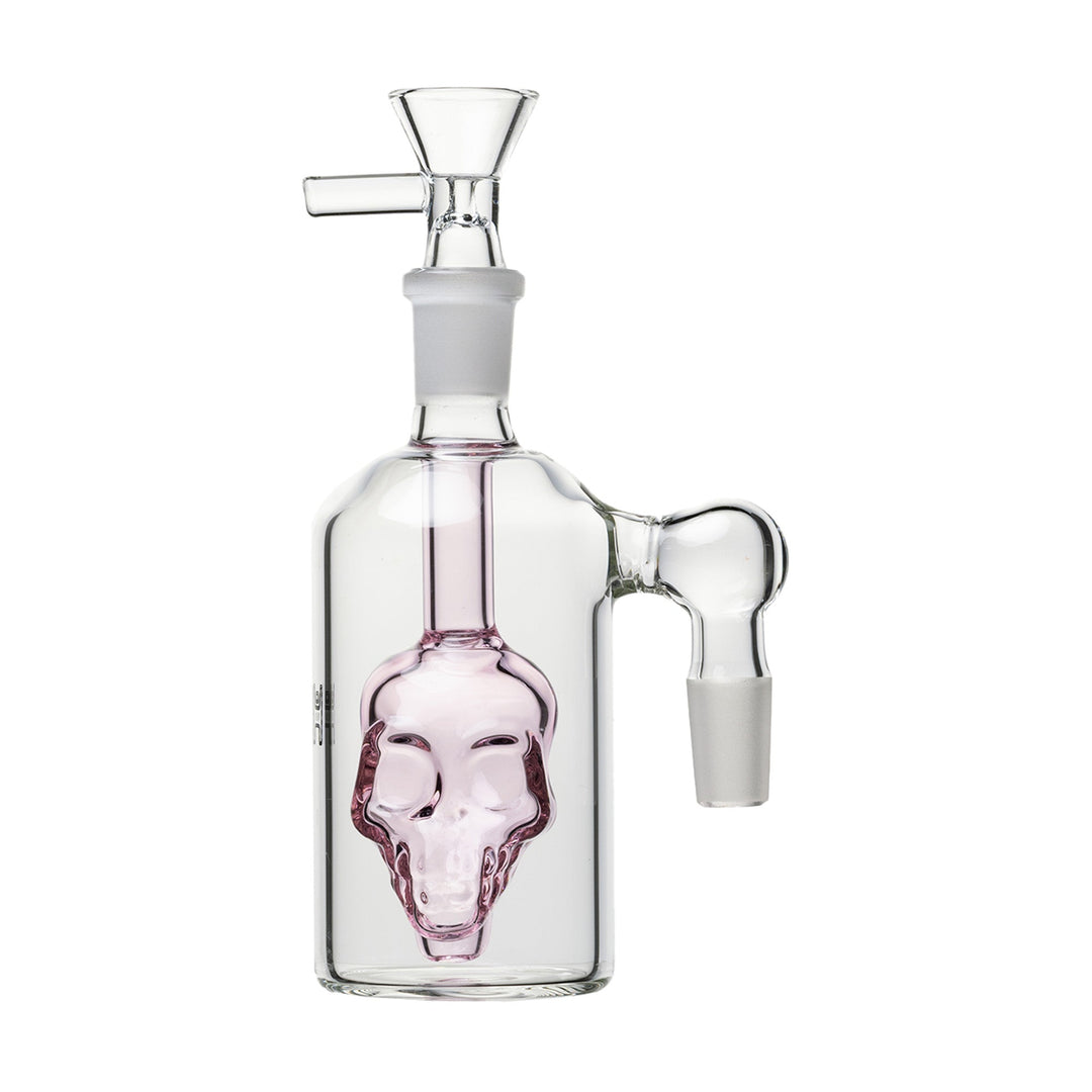 Human Grade Skull Perc Ash Catcher for Water Pipes