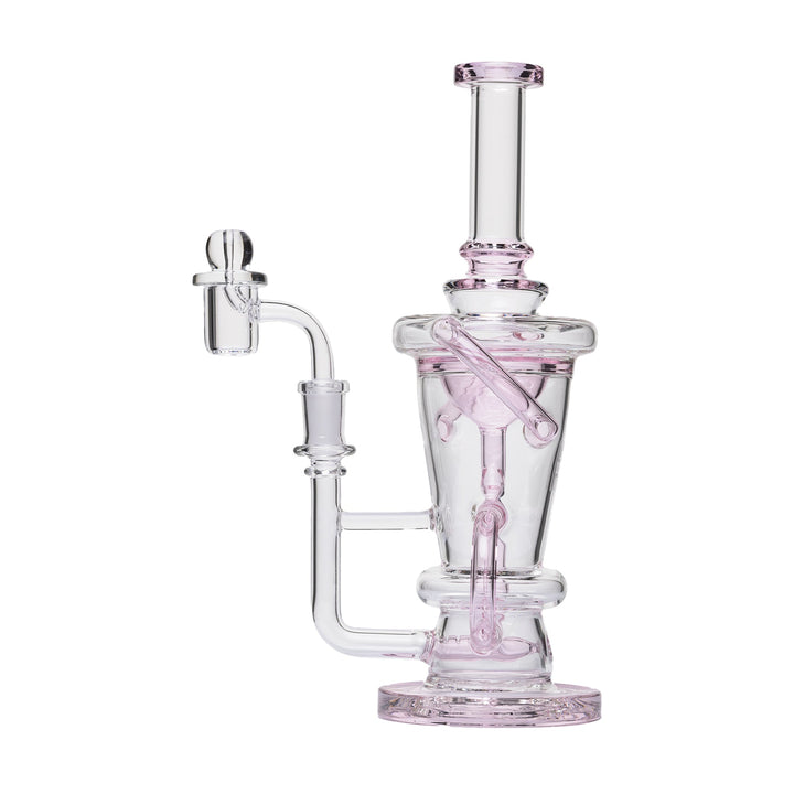 10.25 Inch Straight Recycler Dab Rig - Borosilicate