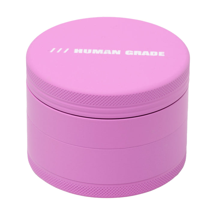 Human Grade 2.5" 4-Piece Rubberized Grinder