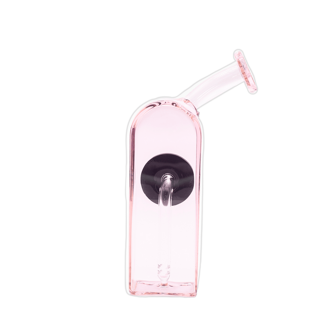 Pink Borosilicate Glass for Stündenglass Modül Dok