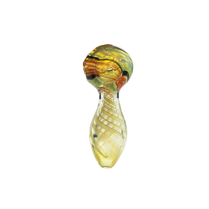 3-Inch Silver Fume Glass Hand Pipe