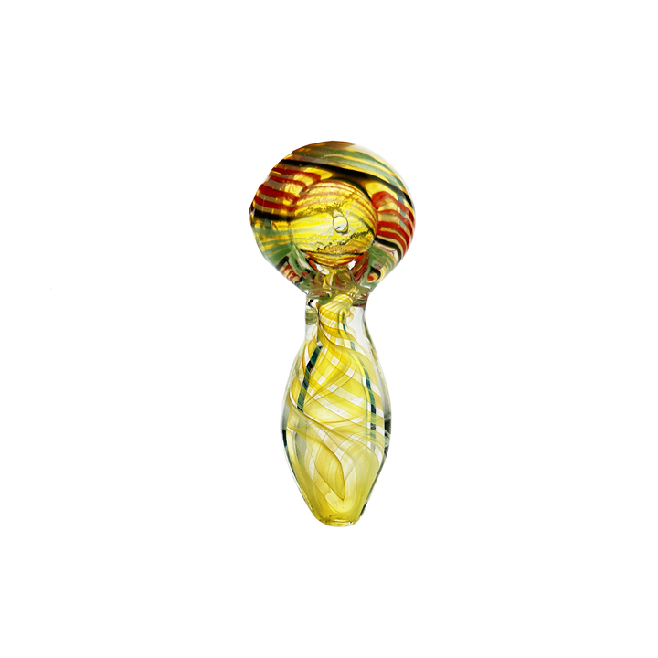 3-Inch Silver Fume Glass Hand Pipe