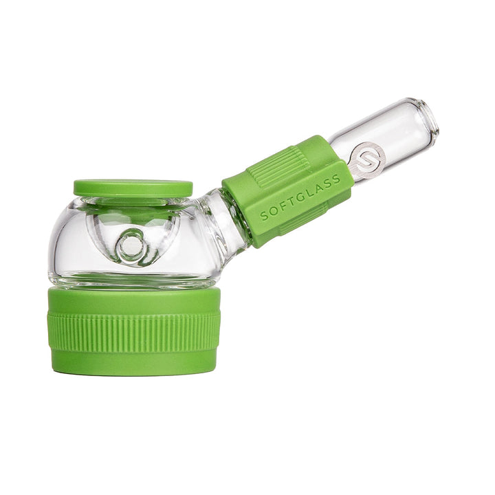 Durable Borosilicate Hand Pipe with Silicone Grip