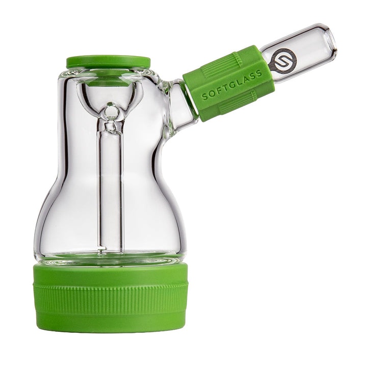 Softglass Durable Borosilicate Bubbler with Silicone