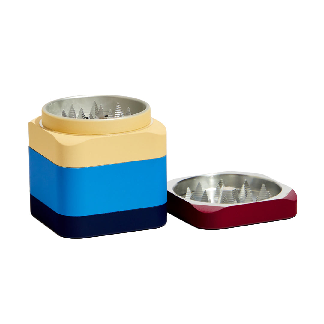 Edie Parker Rubberized Colorblock Grinder