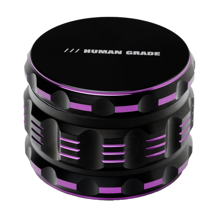 Human Grade 2.5 Inch 4-Piece Dry Herb Grinder
