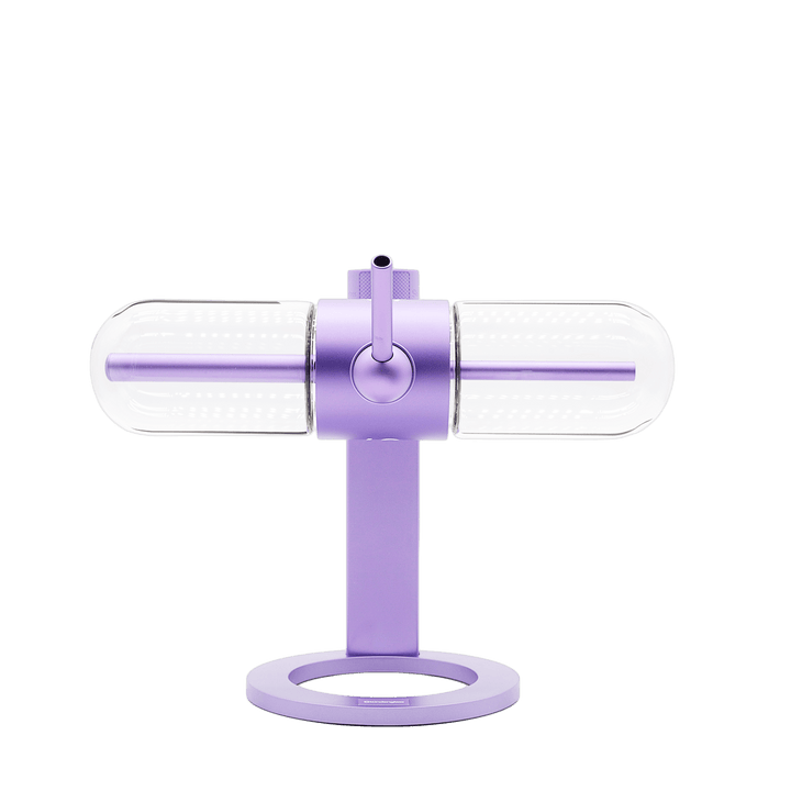 Violet Purple Stündenglass Gravity Hookah System