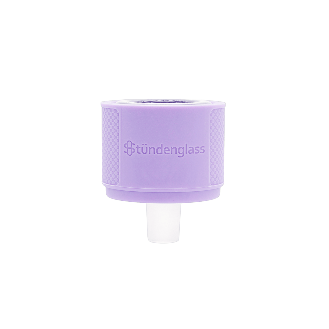 Violet Purple Stündenglass Gravity Hookah System