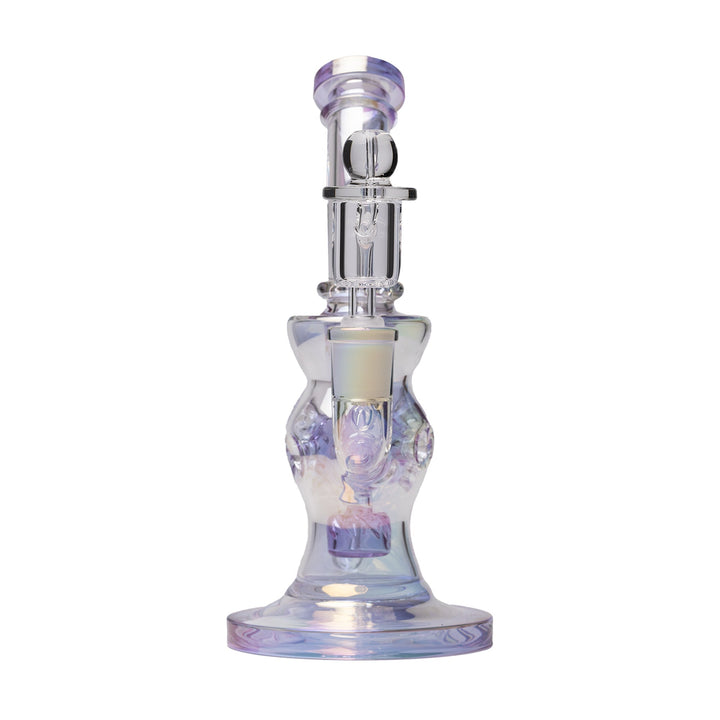 8.5 Inch Swiss Incycler Glass Rig with Showerhead