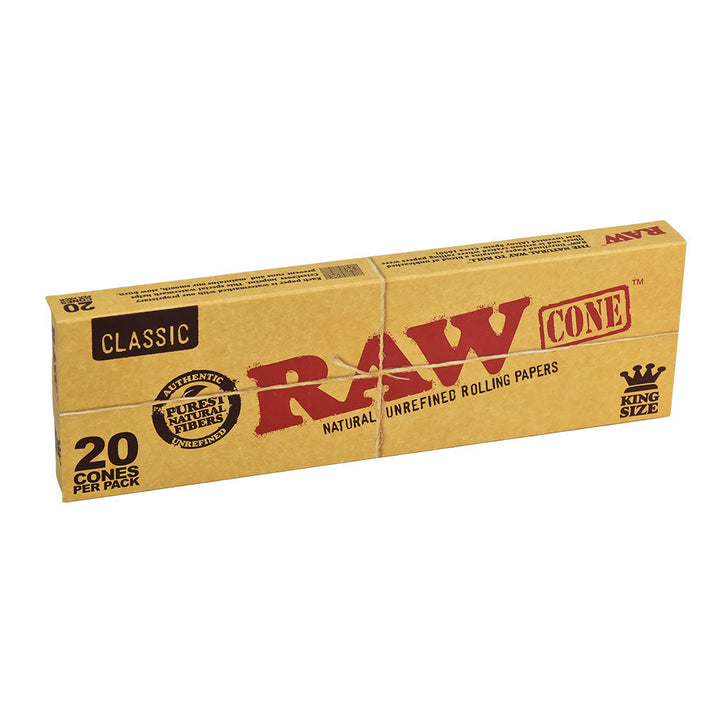 RAW Classic Pre-Rolled Cones Bulk Display