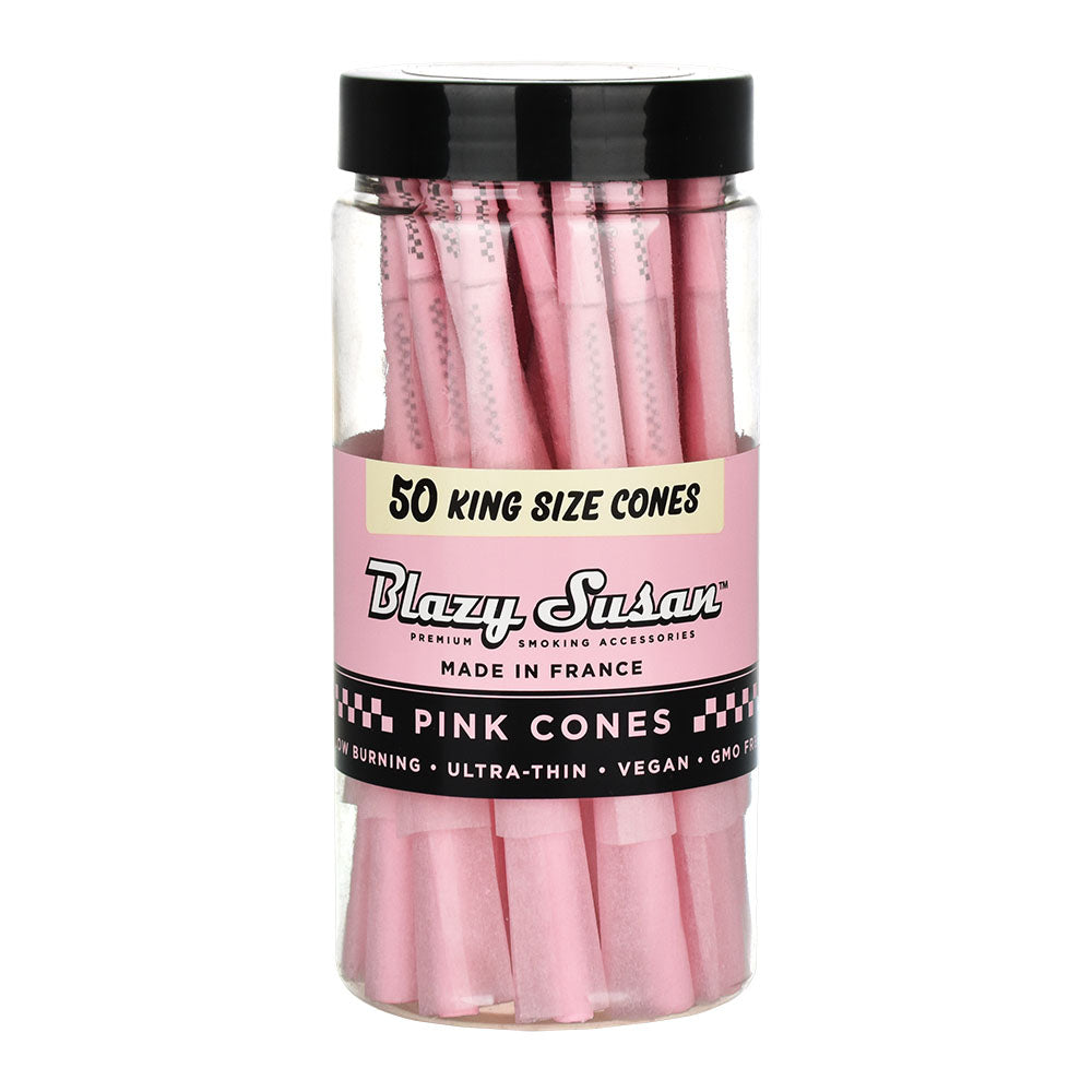 50 Pink Pre-Roll Cones for Dry Herb