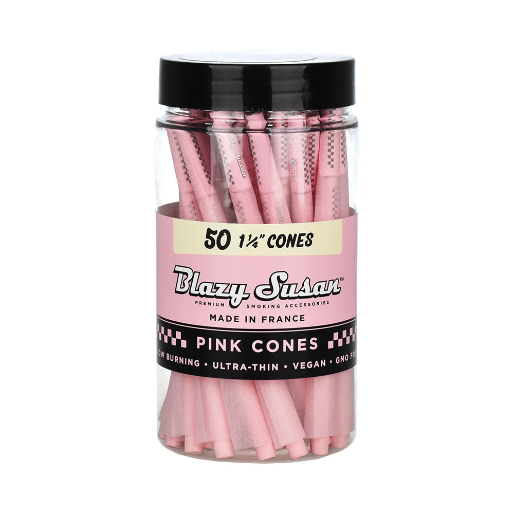 50 Pink Pre-Roll Cones for Dry Herb