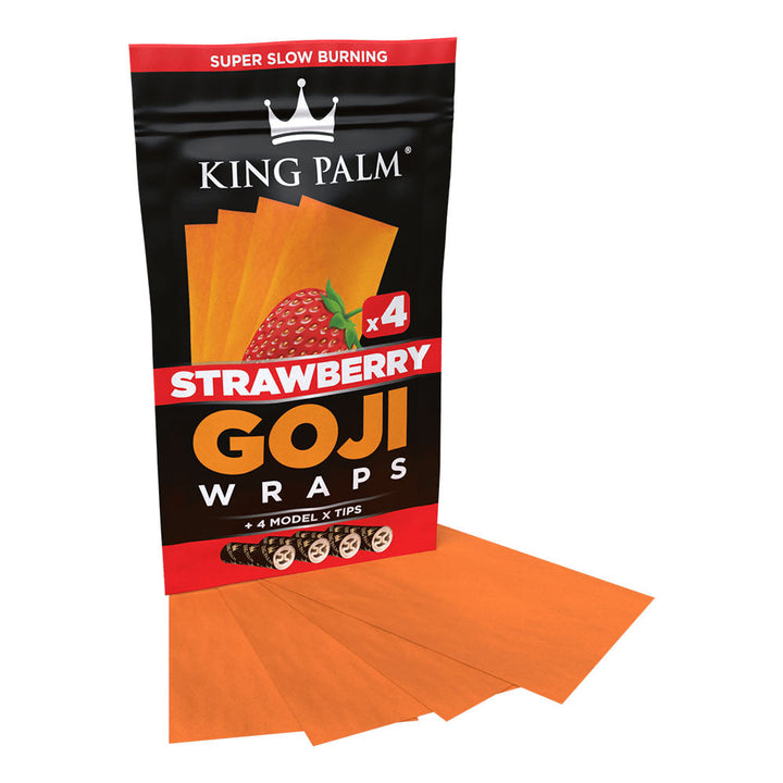 Goji Berry Wraps with Model X Filter Tips Display