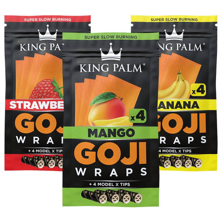 Goji Berry Wraps with Model X Filter Tips Display