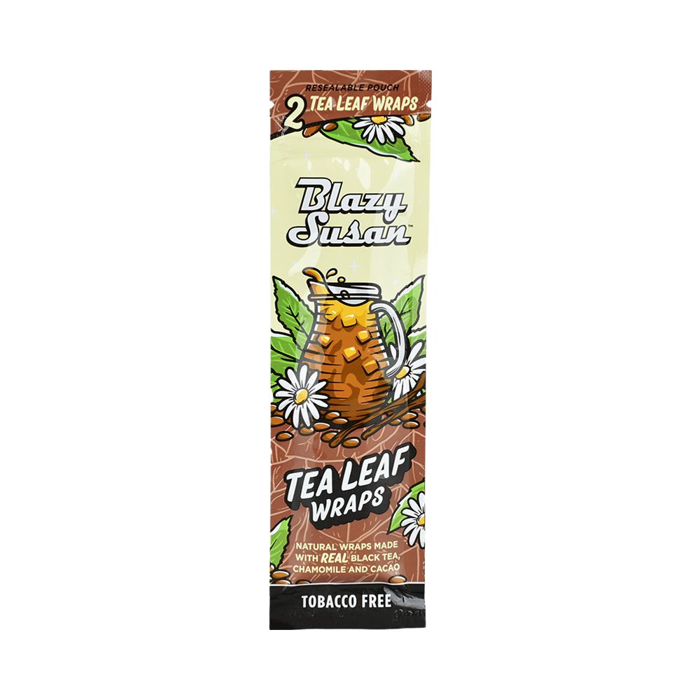 Blazy Susan Tea Leaf Wraps 25-Pack Display