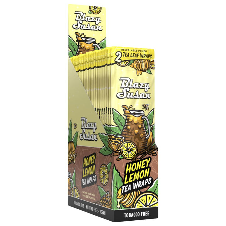 Blazy Susan Tea Leaf Wraps 25-Pack Display