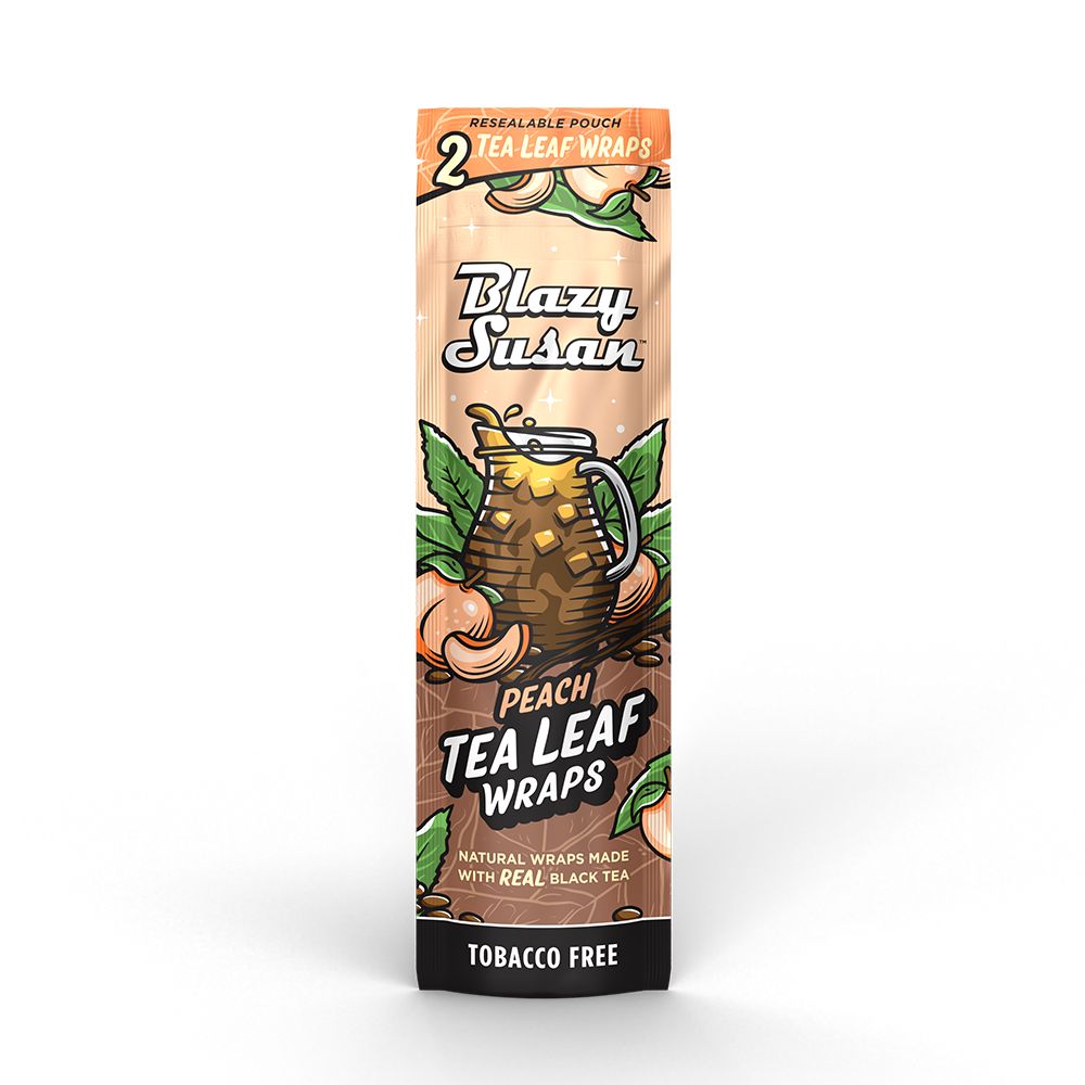 Blazy Susan Tea Leaf Wraps 25-Pack Display