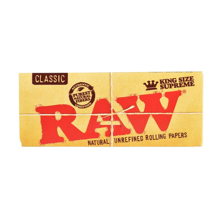 RAW Natural Kingsize Supreme Rolling Papers