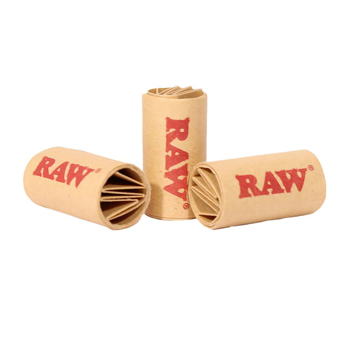 RAW Black 50-Count Extra Wide Pre-Rolled Tips