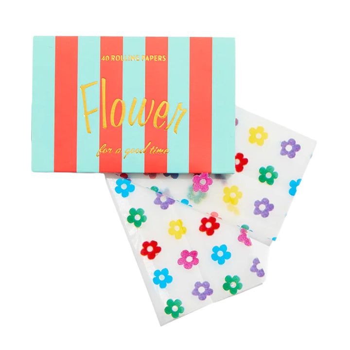 Edie Parker Designer Rolling Papers with Tips