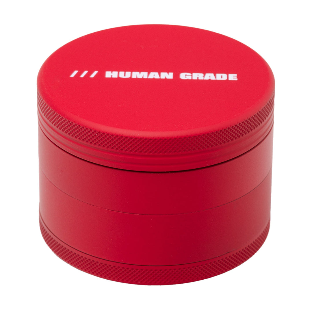 Human Grade 2.5" 4-Piece Rubberized Grinder