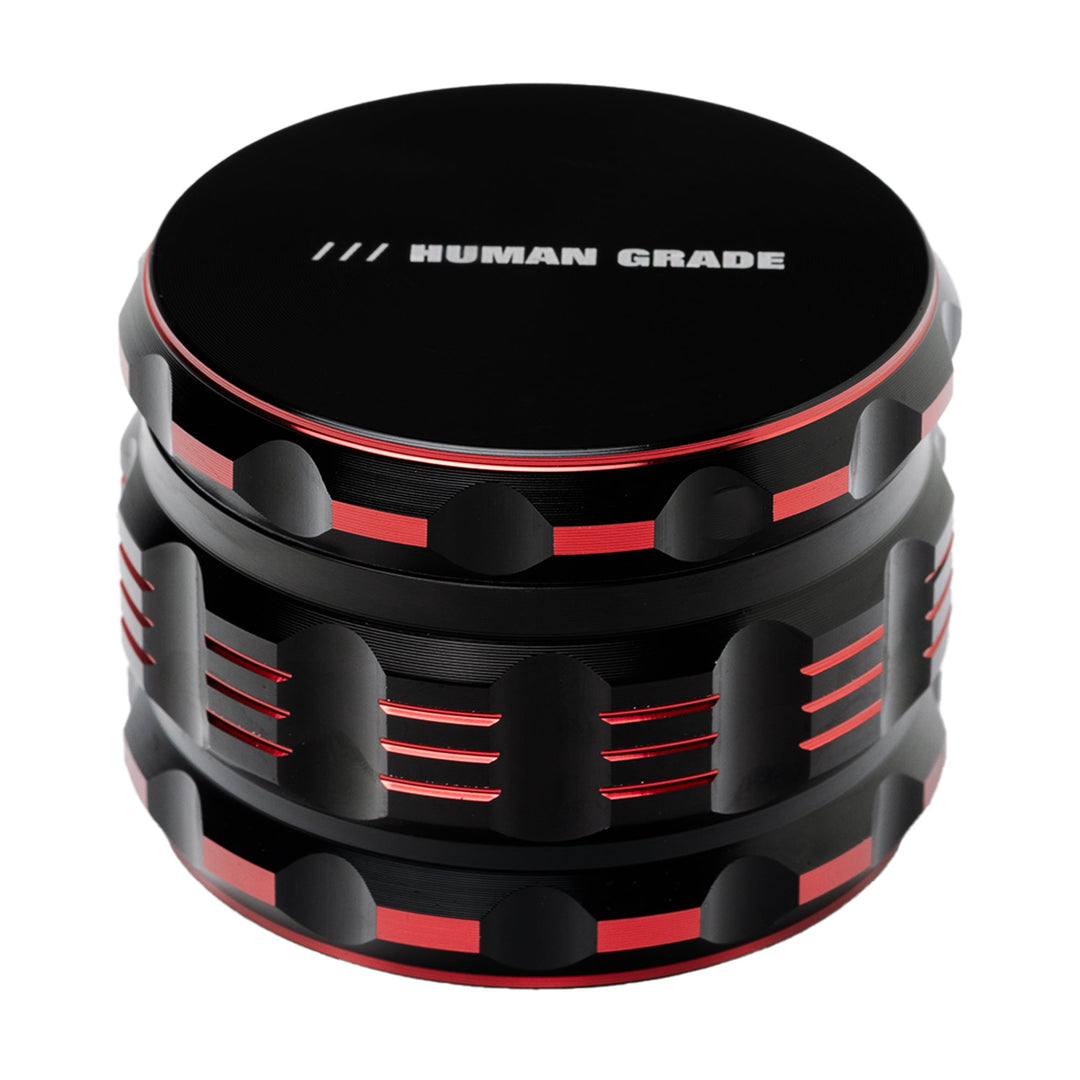 Human Grade 2.5 Inch 4-Piece Dry Herb Grinder