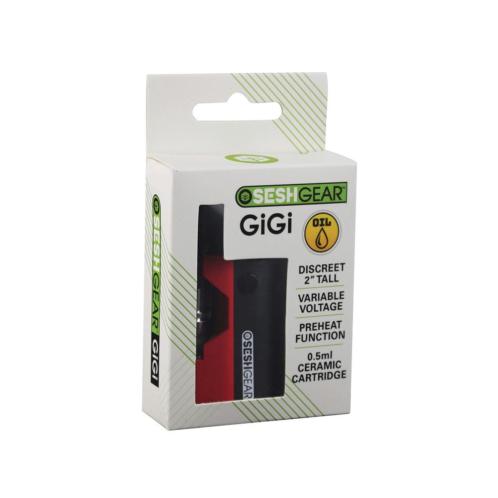 SeshGear GiGi Compact Oil Vape Battery with Ceramic Coil
