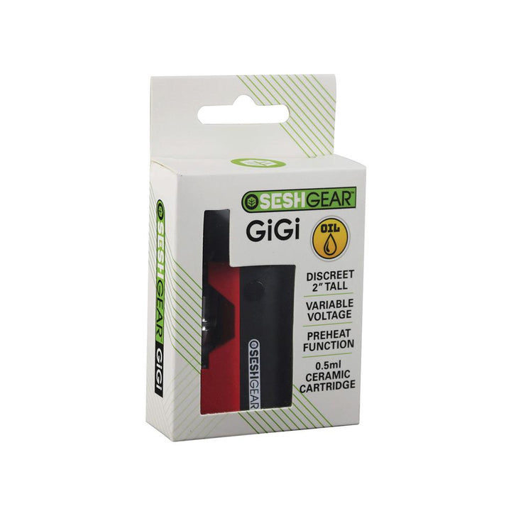 SeshGear GiGi Compact Oil Vape Battery with Ceramic Coil