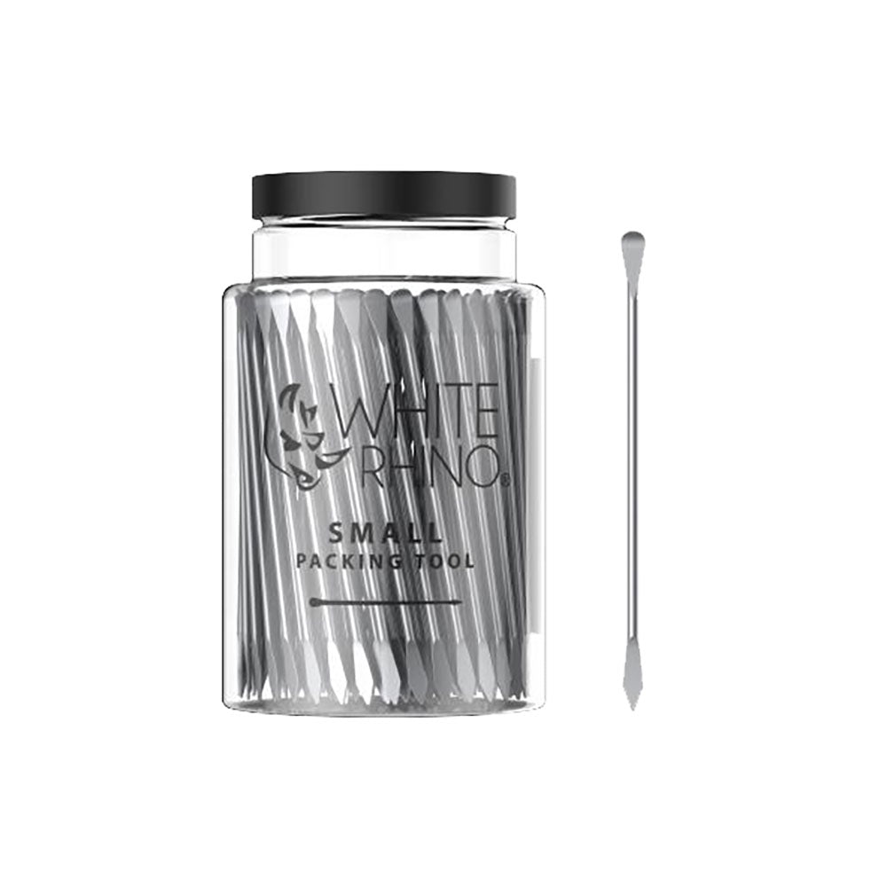 White Rhino Dual-Tip Steel Dab Tool