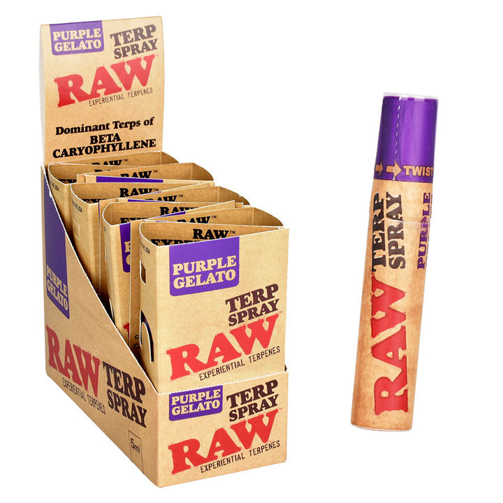 RAW Terp Enhancing Spray 8-Pack Display