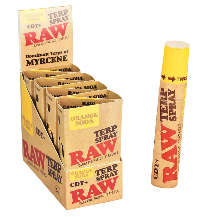 RAW Terp Enhancing Spray 8-Pack Display