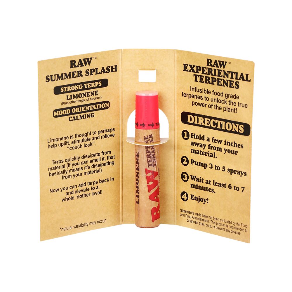 RAW Terp Enhancing Spray 8-Pack Display