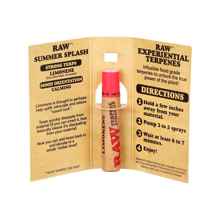 RAW Terp Enhancing Spray 8-Pack Display