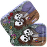 Flower Couple Grateful Dead Metal Rolling Tray with Lid
