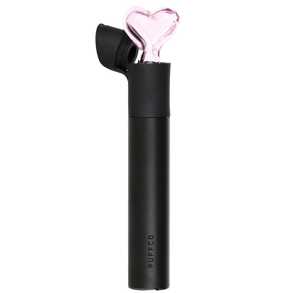 Pulsar Red Heart Glass Mouthpiece for Puffco Pivot