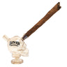 Death Row Skull Bubbler for Blunts