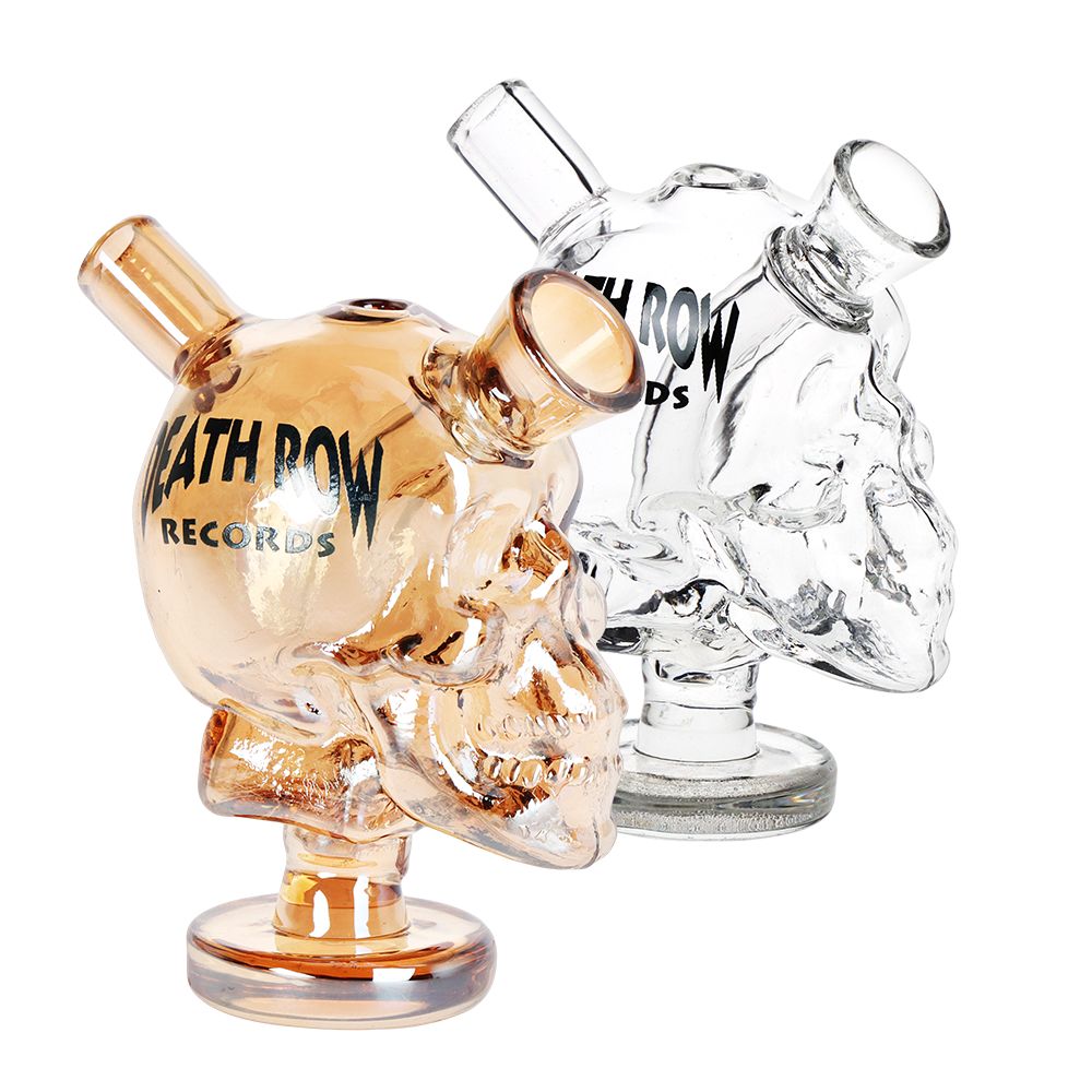 Death Row Skull Bubbler for Blunts