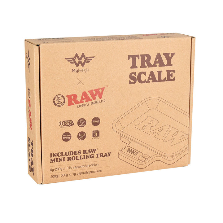 RAW My Weigh Digital Precision Tray Scale