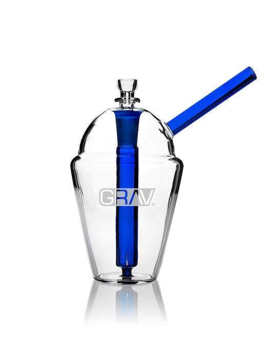 GRAV Slush Cup Compact Glass Bubbler