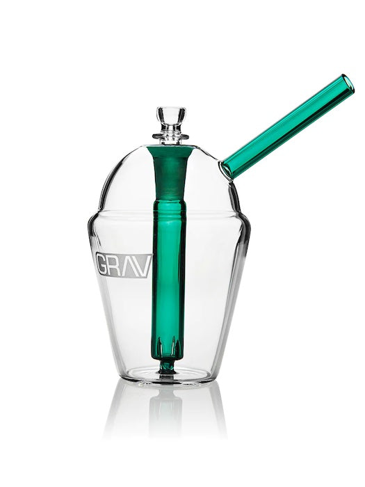 GRAV Slush Cup Compact Glass Bubbler