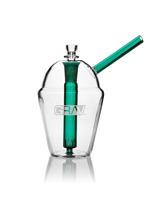 GRAV Slush Cup Compact Glass Bubbler