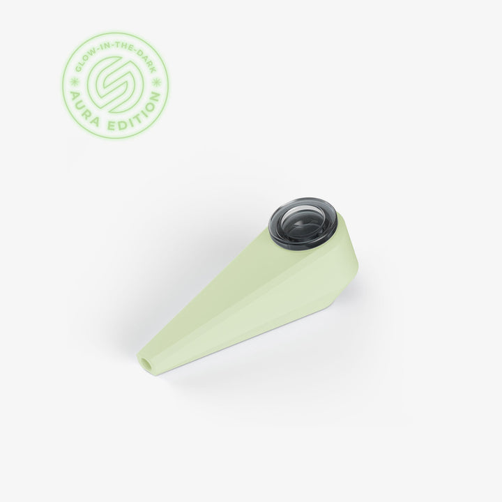 Softglass Aura Token Glow Hand Pipe