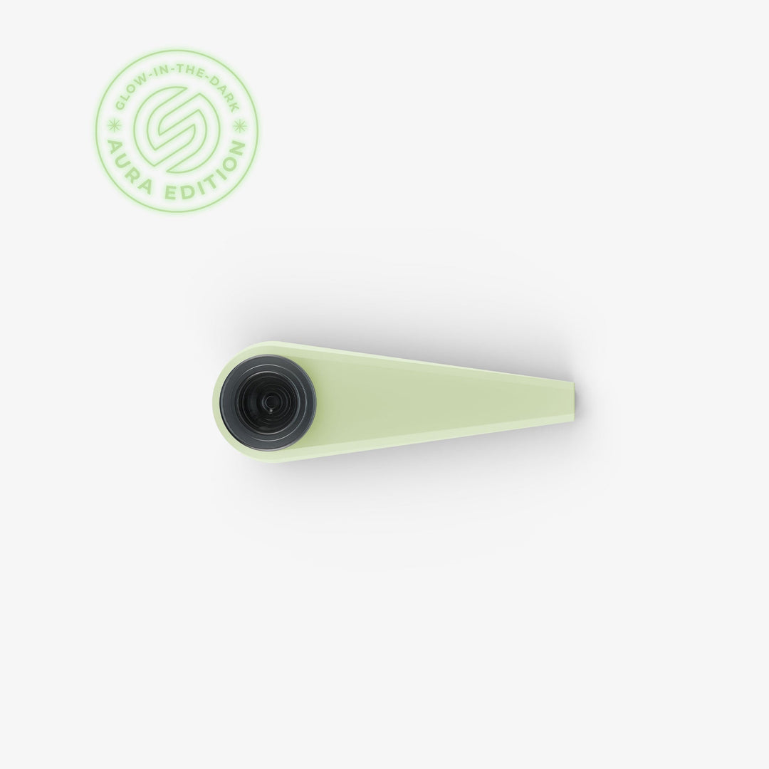 Softglass Aura Token Glow Hand Pipe