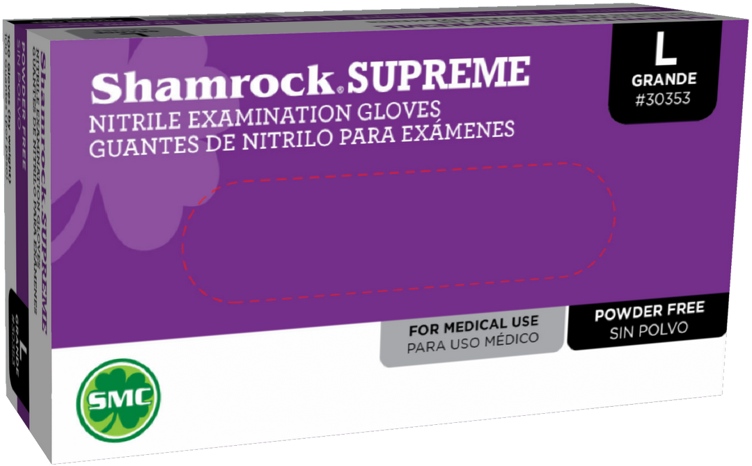 Durable Nitrile Examination Gloves - Case 10