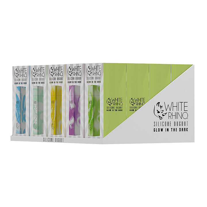 White Rhino Silicone Dugout 20-Count Display