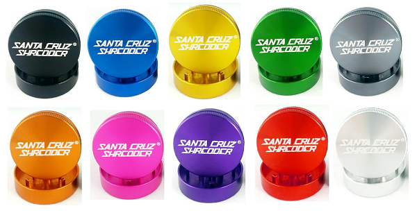 Santa Cruz Shredder Small 1.6" 2-Piece Dry Herb Shredder